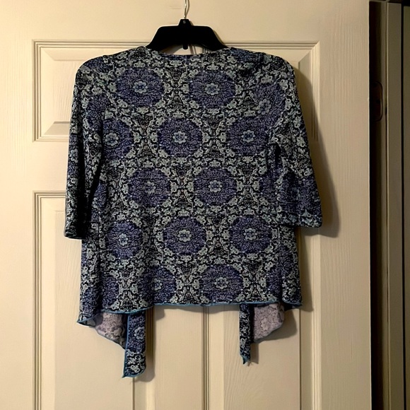 GIRLS 3/4 LENGTH CARDIGAN : SIZE MEDIUM - Picture 2 of 2